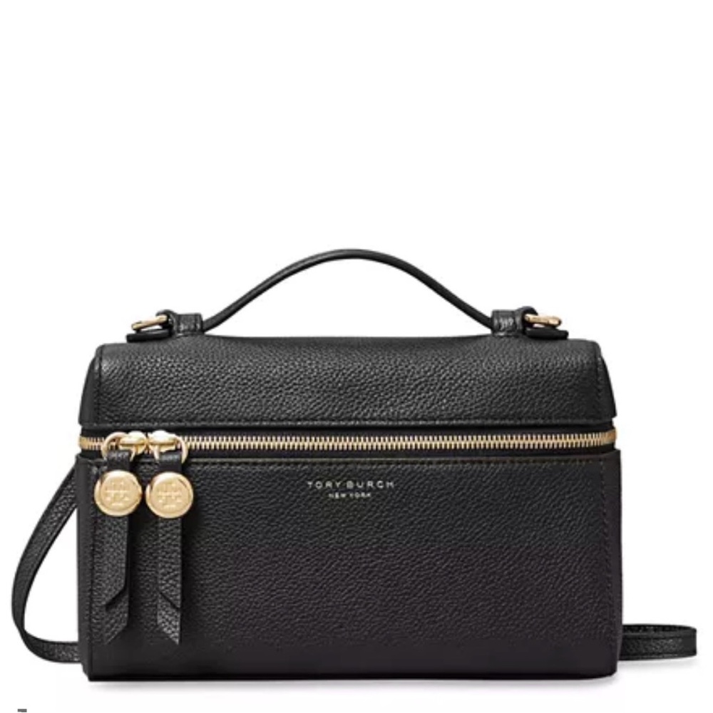 Tory Burch Slim Leather Top Handle Bag